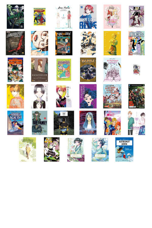 Akame, Keser 7 + 34 Kitap Daha (Set)