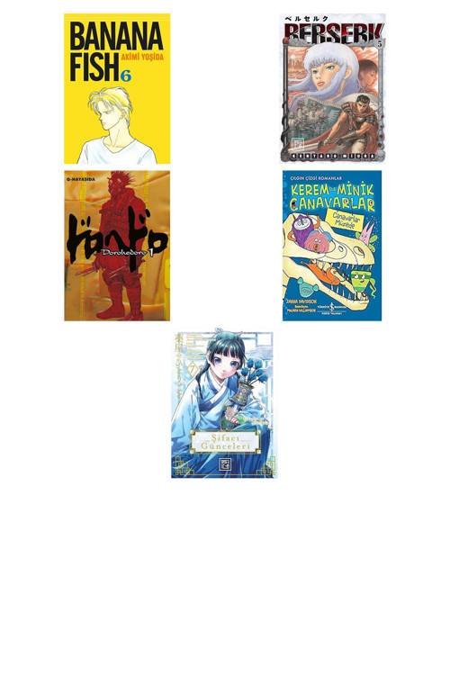Banana Fish 6. Cilt + 4 Kitap Daha (Set)
