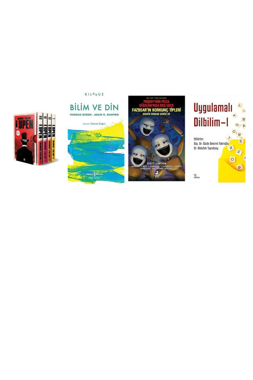 Arsen Lüpen-Kutulu Kırmızı Set (4 Kitap Takım)... +3 Başvuru Kitabı