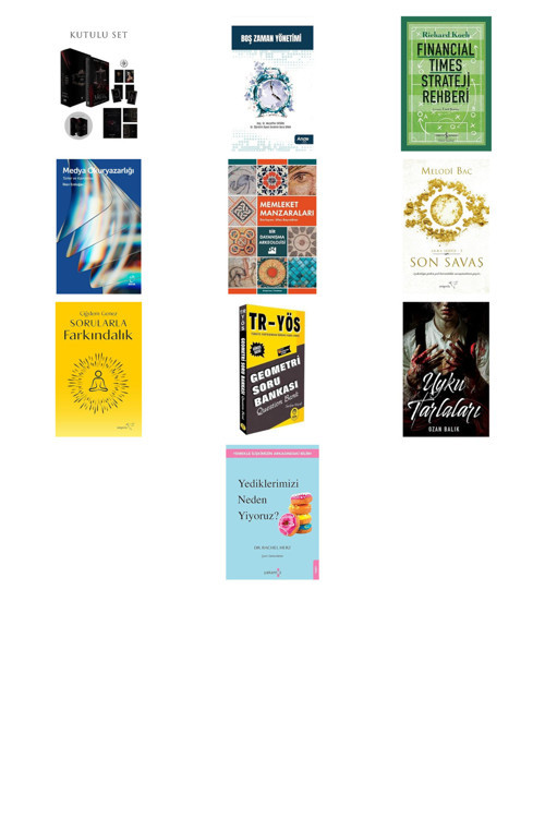 Ardıç 1 (Ciltli - Kutulu Set)... +9 Başvuru Kitabı