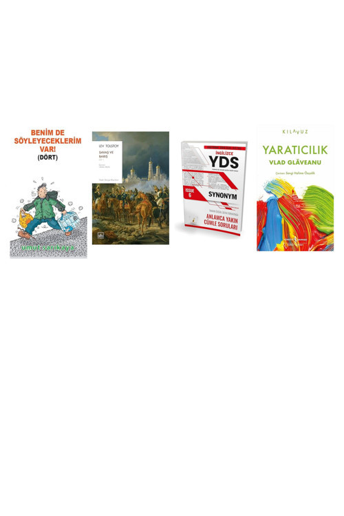 Benim De Söyleyeceklerim Var Cilt 4... +3 Başvuru Kitabı
