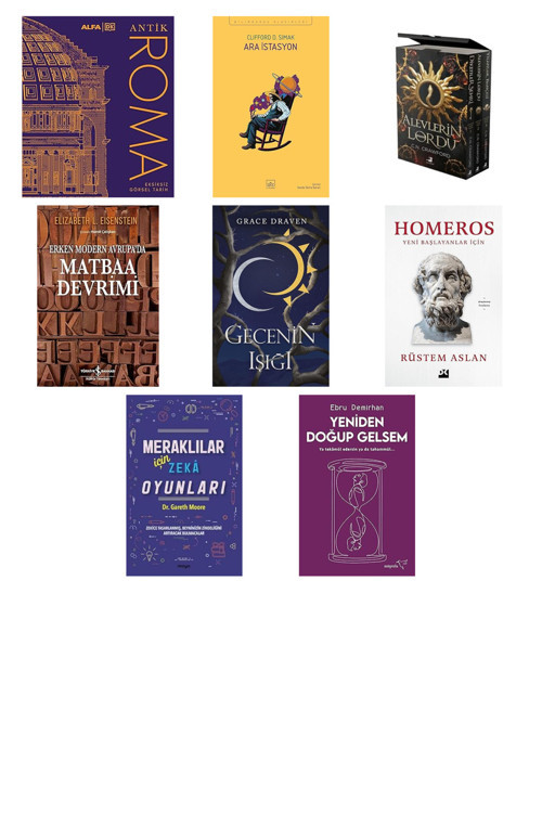 Antik Roma Eksiksiz Görsel Tarih (Ciltli)... +7 Başvuru Kitabı