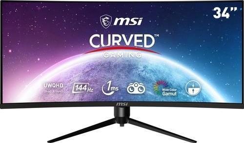 MAG342CQPV 34"CURVED 1500R VA 3440X1440 (UWQHD) 21:9 100HZ 1MS ADAPTIVE SYNC GAMING MONITOR