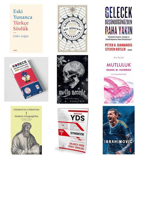 Eski Yunanca Türkçe Sözlük... +8 Başvuru Kitabı