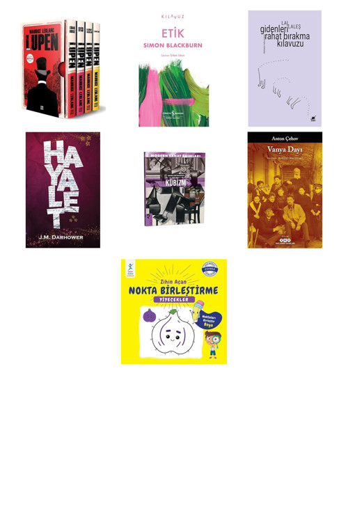 Arsen Lüpen-Kutulu Kırmızı Set (4 Kitap Takım)... +6 Başvuru Kitabı