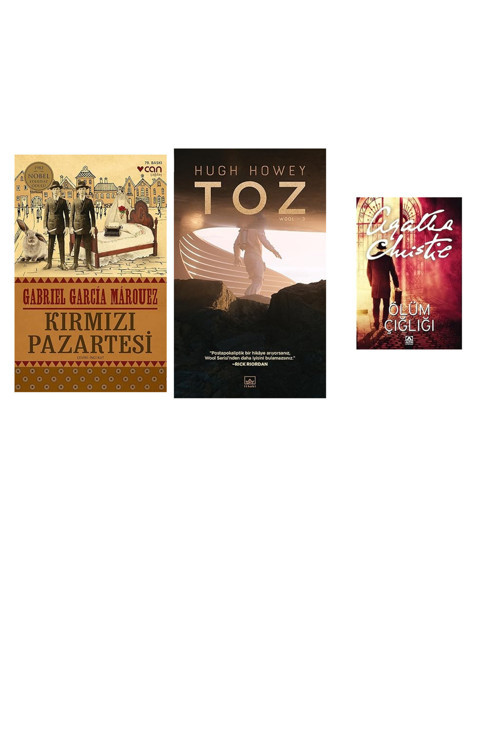Kırmızı Pazartesi: İşleneceğini Herkesin Bildiği Bir Cinayetin Öyküsü + 2 Kitap Daha (Set)