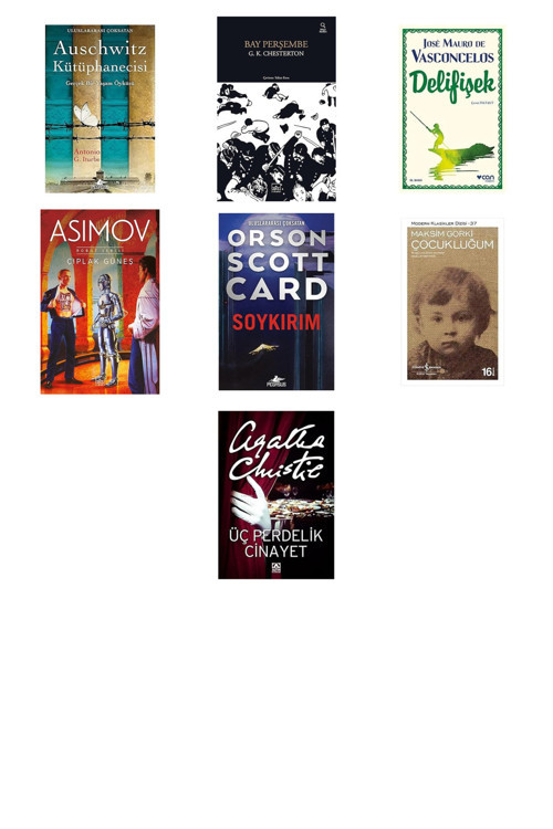 Auschwitz Kütüphanecisi + 6 Kitap Daha (Set)