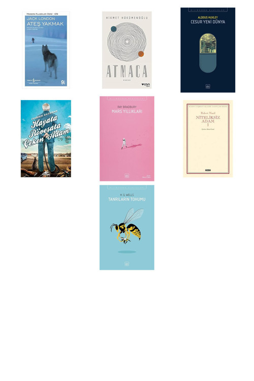 Ateş Yakmak: Modern Klasikler Serisi + 6 Kitap Daha (Set)