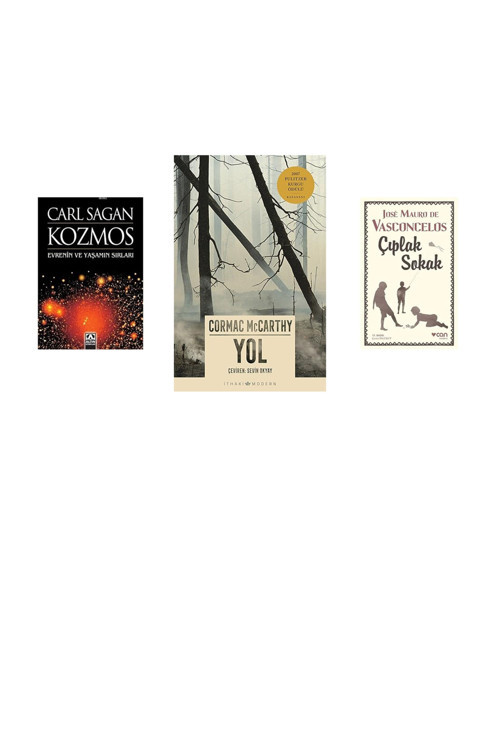 Kozmos: Evrenin Ve Yaşamın Sırları + 2 Kitap Daha (Set)