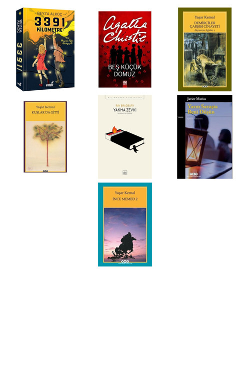 3391 Kilometre + 6 Kitap Daha (Set)