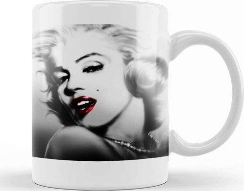 Marilyn Monroe Kupa Bardak Porselen