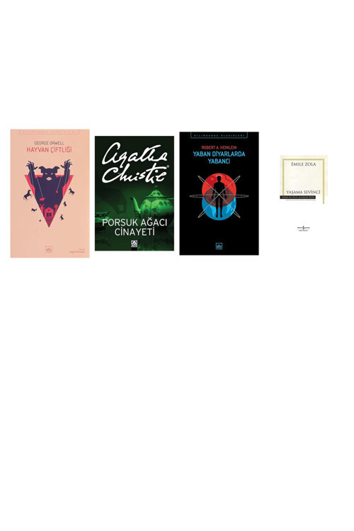 Hayvan Çiftliği + 3 Kitap Daha (Set)