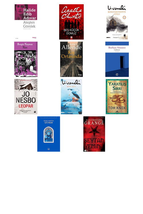 Ateşten Gömlek: Selim İleri'Nin Sonsözüyle + 10 Kitap Daha (Set)