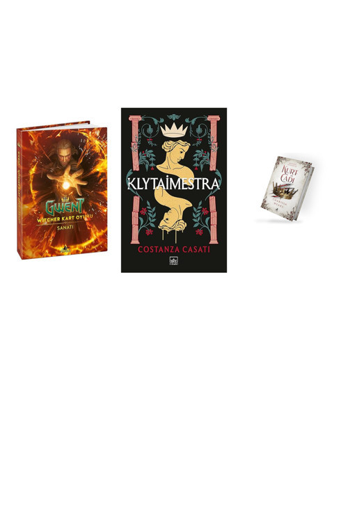 Gwent - Witcher Kart Oyunu Sanatı (Ciltli) + 2 Kitap Daha (Set)