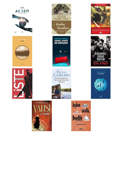 Aeden: Bir Dünya Hikayesi + 10 Kitap Daha (Set)