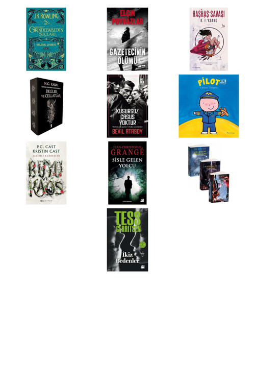Fantastik Canavarlar: Grindelwald’İn Suçları - Senaryo + 9 Kitap Daha (Set)
