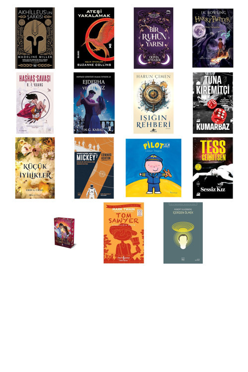 Akhilleus’Un Şarkısı + 14 Kitap Daha (Set)