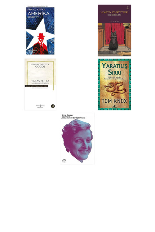 Amerika: Modern Klasikler Serisi + 4 Kitap Daha (Set)
