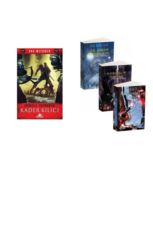 Kader Kılıcı: The Witcher 2 + 1 Kitap Daha (Set)