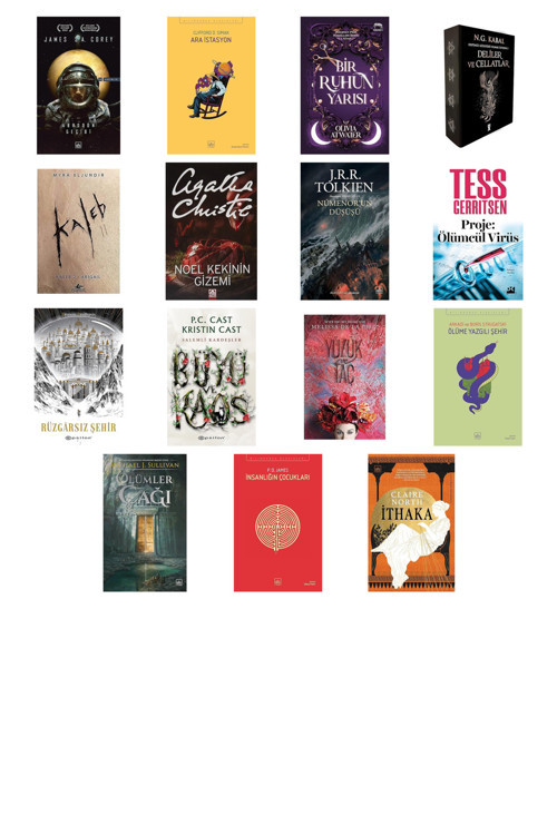 Abaddon Geçidi - Enginlik Serisi 3. Kitap + 14 Kitap Daha (Set)