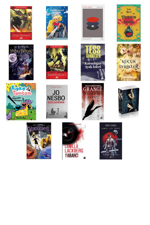 Ateşle İmtihan - The Witcher Serisi 5 + 14 Kitap Daha (Set)