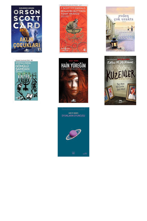 Aklın Çocukları: (Ender Efsanesi - 4) + 6 Kitap Daha (Set)