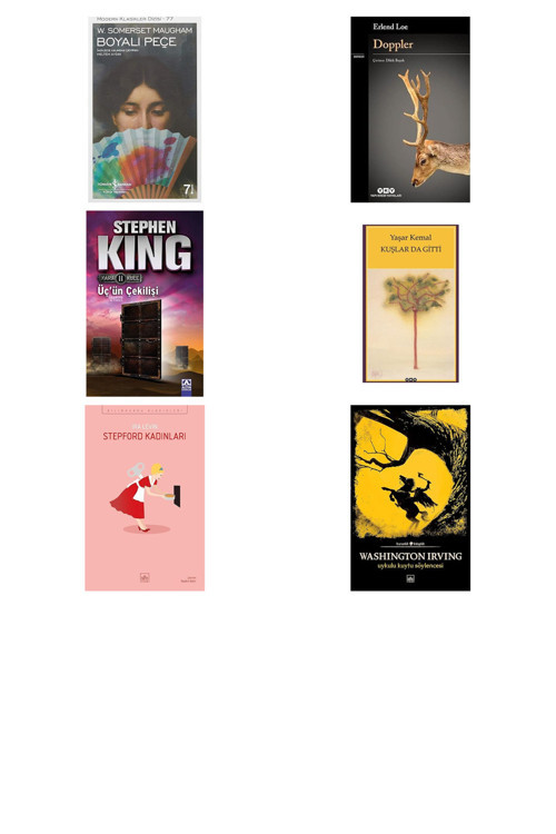 Boyalı Peçe: Modern Klasikler Serisi + 5 Kitap Daha (Set)