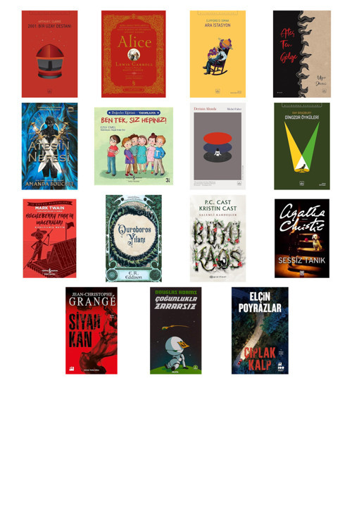 2001: Bir Uzay Destanı + 14 Kitap Daha (Set)