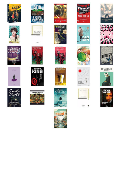 3391 Kilometre + 25 Kitap Daha (Set)