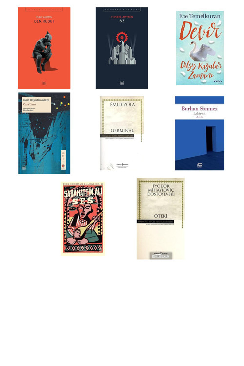 Ben Robot: Bilimkurgu Klasikleri + 7 Kitap Daha (Set)