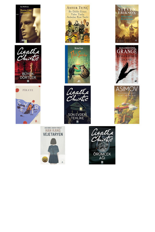 Benim Gibi Makineler + 10 Kitap Daha (Set)