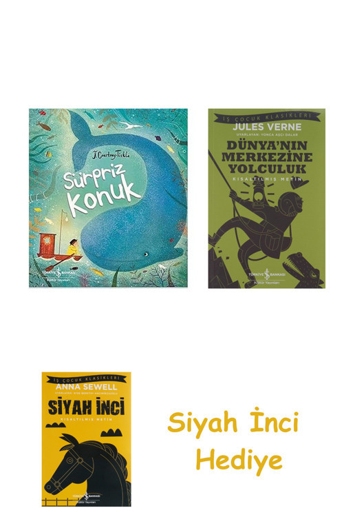 Sürpriz Konuk + Dünyanın Merkezine Yolculuk + Siyah İnci Hediye