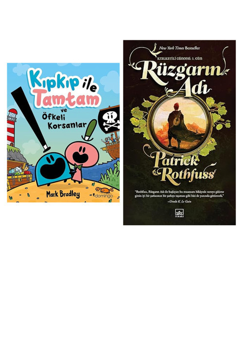 Kıpkıp İle Tamtam Ve Öfkeli Korsanlar + 1 Kitap Daha (Set)