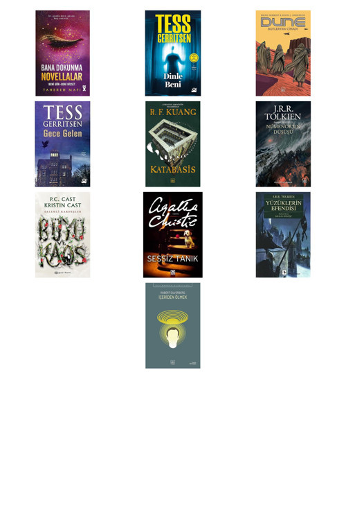 Bana Dokunma Novellalar 2 ( Ciltli ): Beni Gör – Beni Hisset + 9 Kitap Daha (Set)