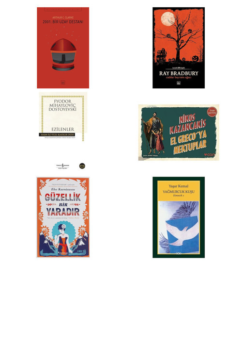 2001: Bir Uzay Destanı + 5 Kitap Daha (Set)