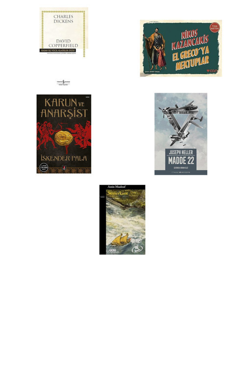 David Copperfield: Hasan Ali Yücel Klasikler Dizisi + 4 Kitap Daha (Set)