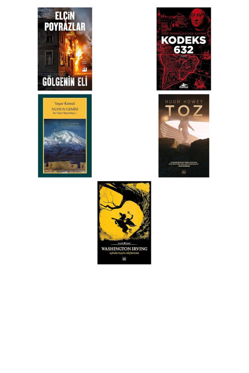 Gölgenin Eli + 4 Kitap Daha (Set)