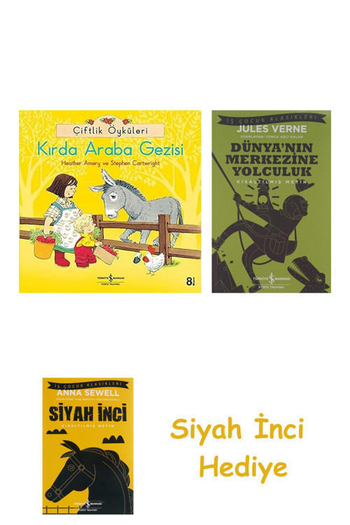 Çiftlik Öyküleri Kırda Araba Gezisi + Dünyanın Merkezine Yolculuk + Siyah İnci Hediye