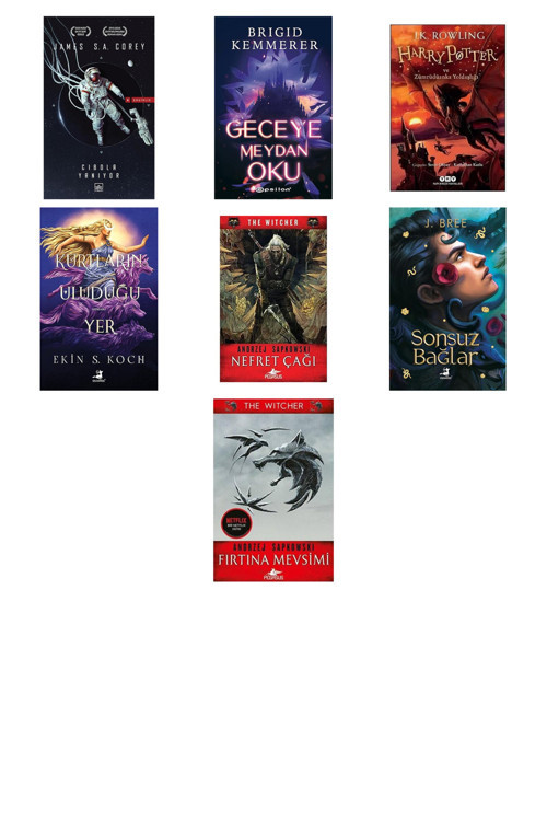 Cibola Yanıyor: Enginlik Serisi 4. Kitap + 6 Kitap Daha (Set)
