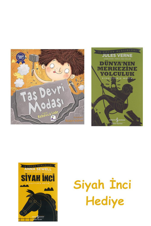 Taş Devri Modası: Pedagog Onaylı + Dünyanın Merkezine Yolculuk + Siyah İnci Hediye