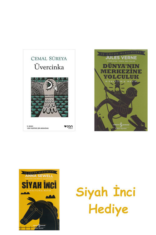 Üvercinka + Dünyanın Merkezine Yolculuk + Siyah İnci Hediye