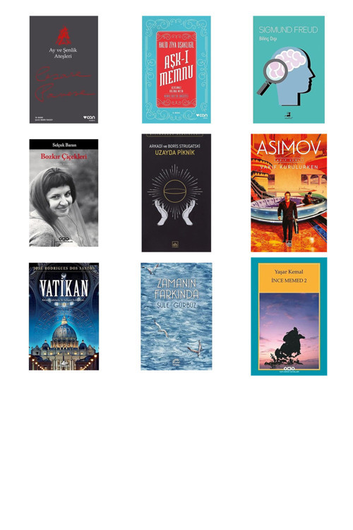 Ay Ve Şenlik Ateşleri + 8 Kitap Daha (Set)