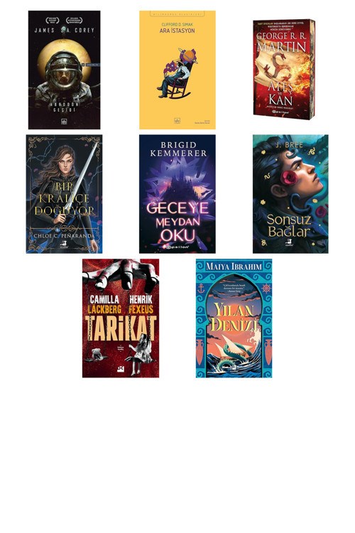 Abaddon Geçidi - Enginlik Serisi 3. Kitap + 7 Kitap Daha (Set)