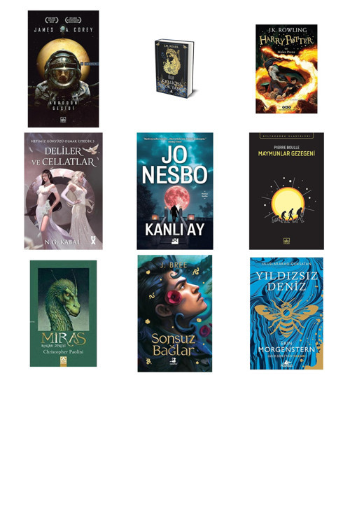 Abaddon Geçidi - Enginlik Serisi 3. Kitap + 8 Kitap Daha (Set)