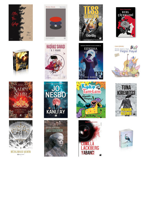 Ateş Ten Gölge + 15 Kitap Daha (Set)