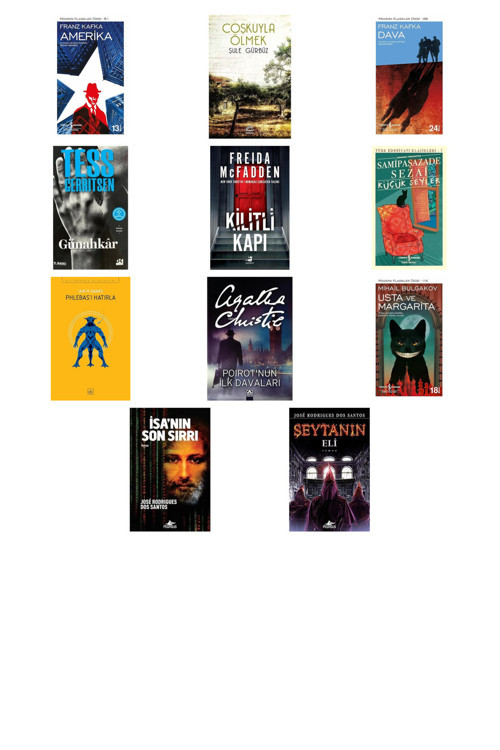Amerika: Modern Klasikler Serisi + 10 Kitap Daha (Set)