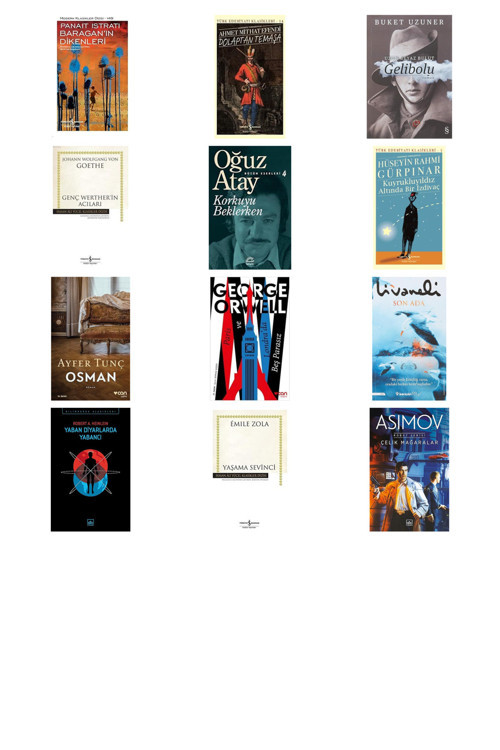 Baragan’In Dikenleri + 11 Kitap Daha (Set)