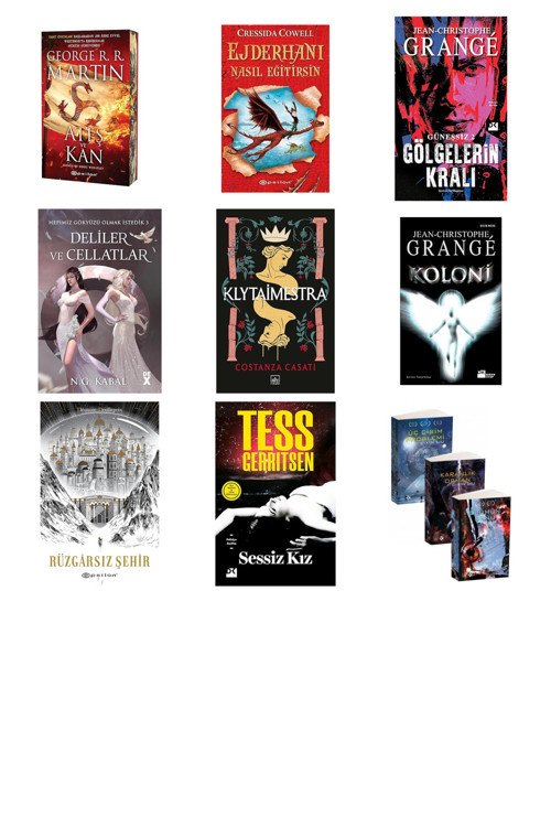 Ateş Ve Kan + 8 Kitap Daha (Set)