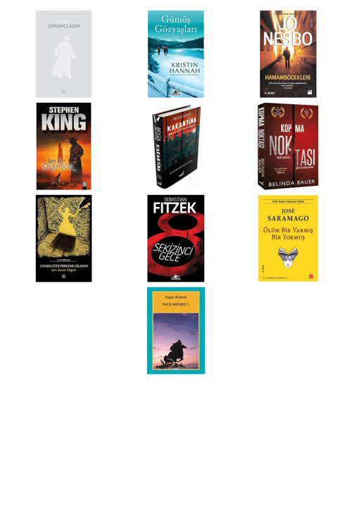 Görünmez Adam + 9 Kitap Daha (Set)
