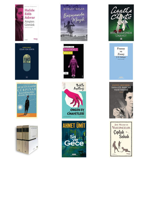 Ateşten Gömlek (Sadeleştirilmiş Metin) Selim İleri'Nin Sonsözüyle + 11 Kitap Daha (Set)
